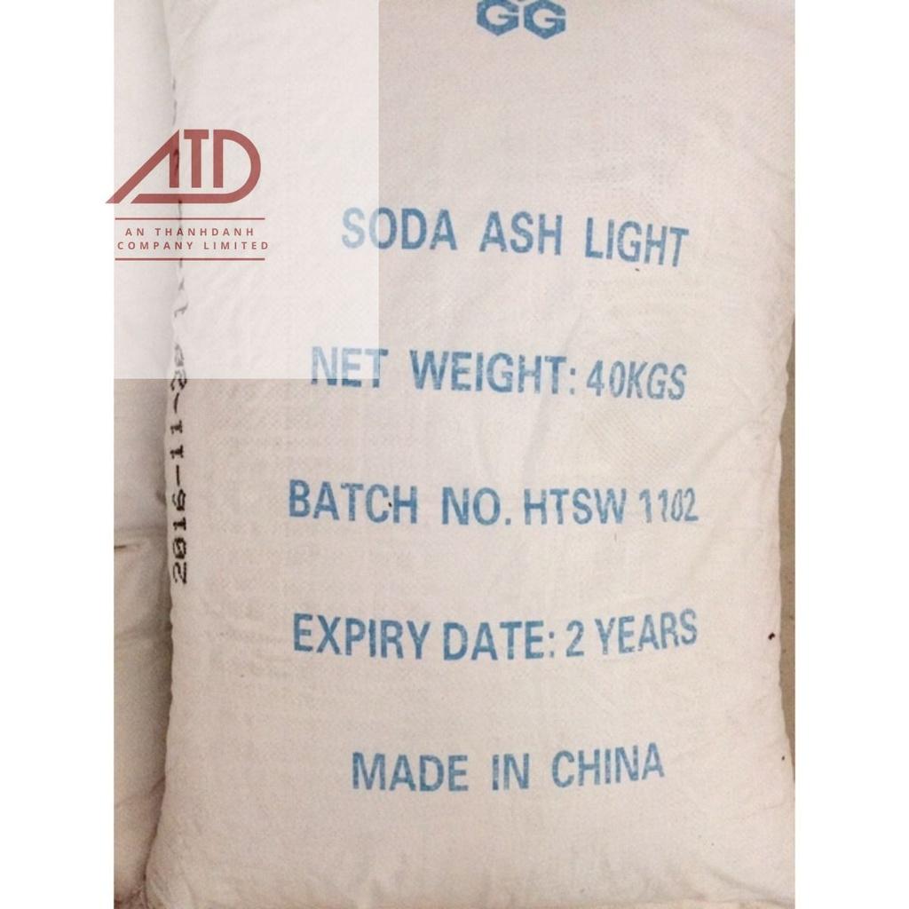 Chất tăng PH cho nước. Soda ash light - Na2CO3. 1kg - Bột soda Na2CO3 1kg - Waxing soda.Bột soda Na2CO3, Bột Soda Công n