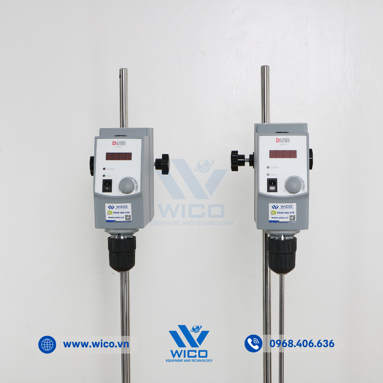 Máy Khuấy Đũa Hiển Thị Số Dlab OS20-S | 50 – 2200 vòng/phút