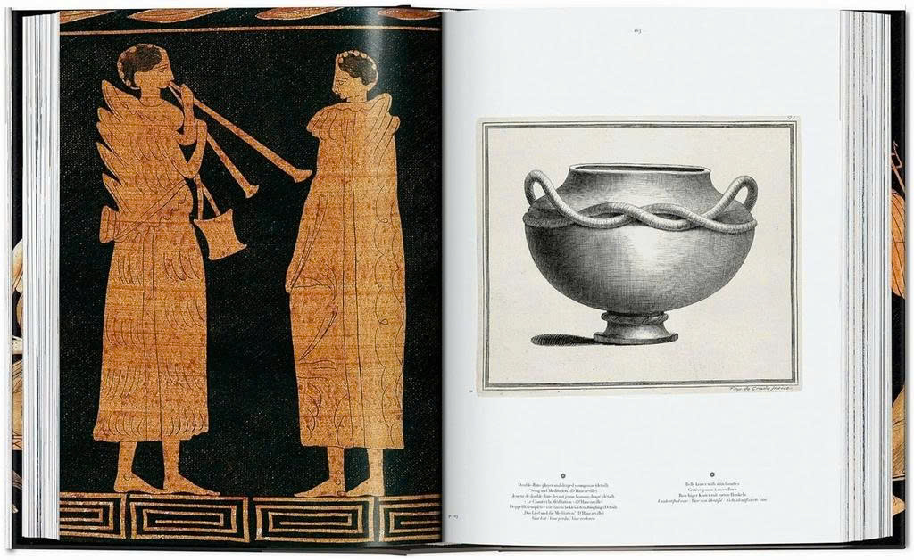 (Bìa cứng) D'HANCARVILLE. THE COMPLETE COLLECTION OF ANTIQUITIES FROM THE CABINET OF SIR WILLIAM HAMILTON – Pierre-Francoise Hugues d'Hancarville – Trạm Đọc