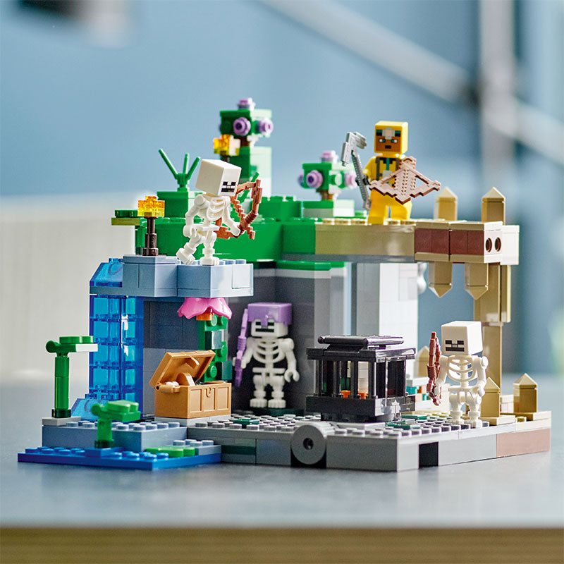 Đồ Chơi LEGO MINECRAFT Hầm Ngục Skeleton 21189 (364 chi tiết)