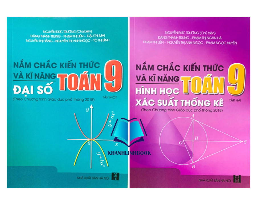 Sách - Combo Nắm chắc kiến thức và kĩ năng Toán 9 - Tập 1 + 2