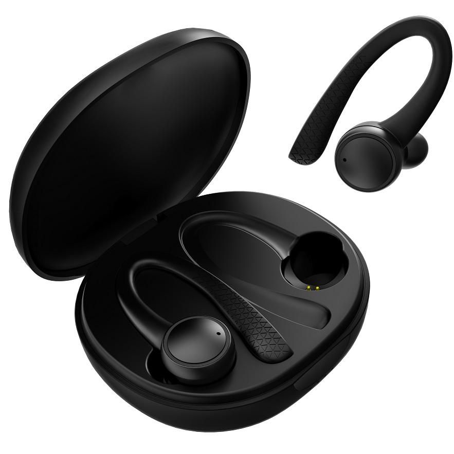 Tai Nghe Bluetooth Không Dây Thể Thao TWS Bluetooth 5.0 Tai Nghe Móc Tai Chạy Stereo Tai Nghe Nhét Tai Có MIC Chống Thấm Nước