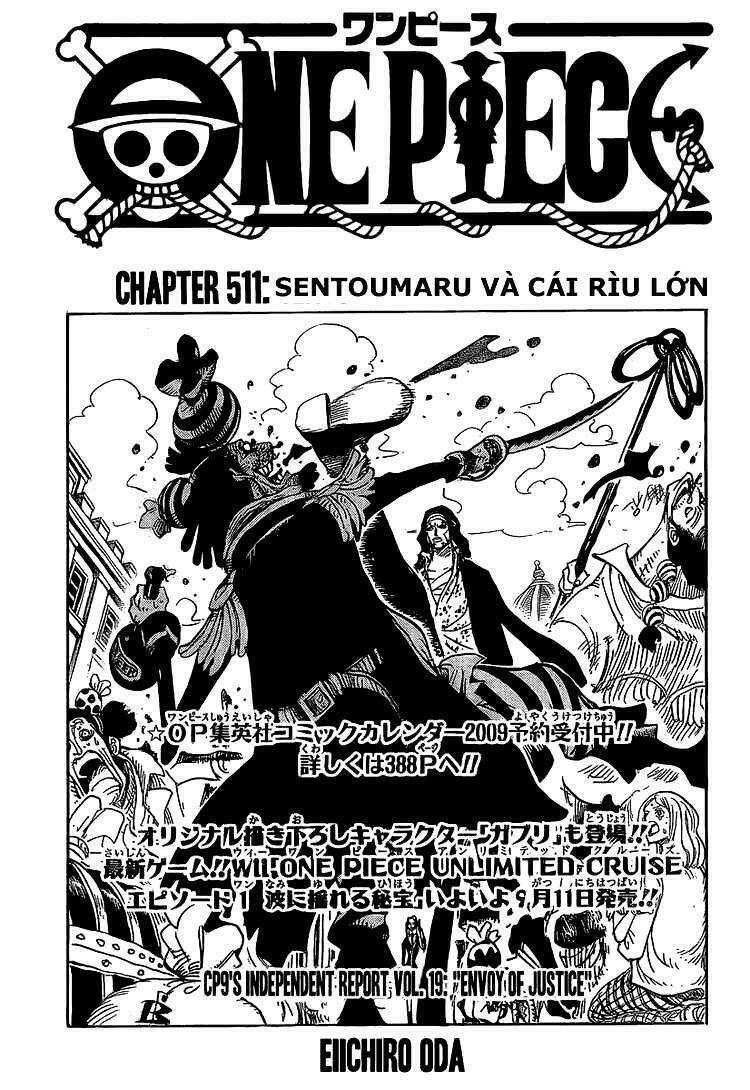 đảo hải tặc - one piece chapter 511 1