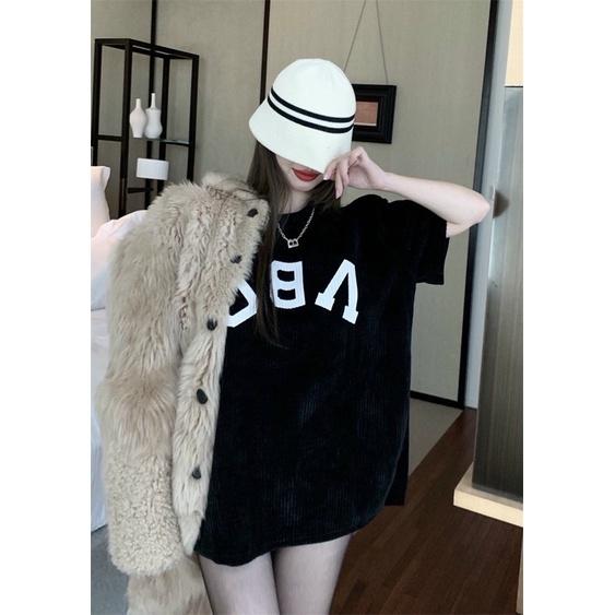 ÁO THUN GÂN FORM RỘNG