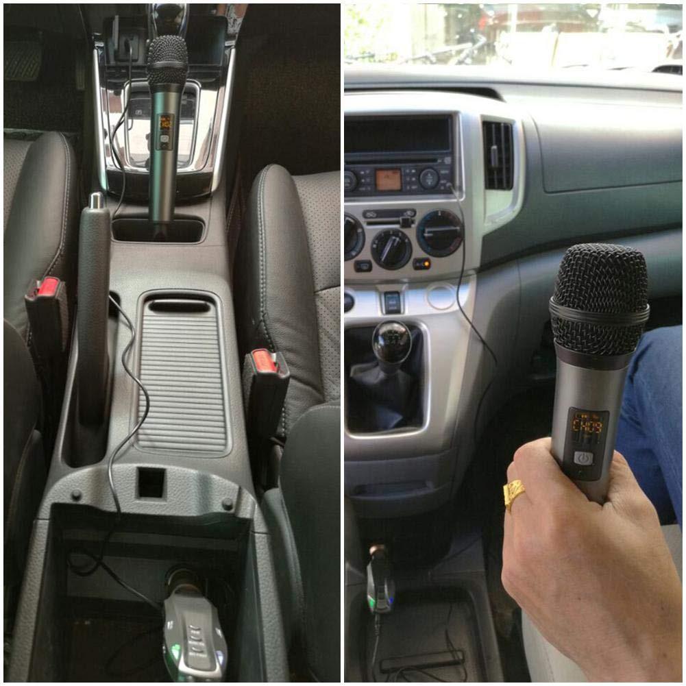 Micro Hát Karaoke Trên Ô TÔ Kết Nối BLUETOOTH Hát Siêu Hay, Âm Thanh Sống Động