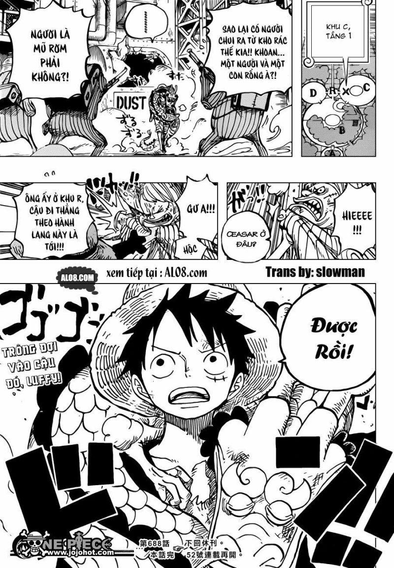 đảo hải tặc - one piece chapter 688 18