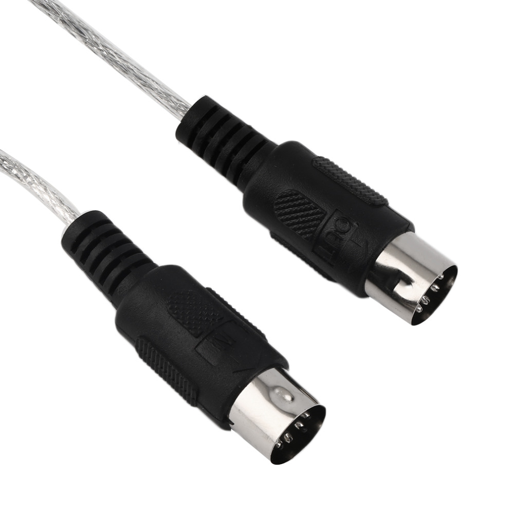 SOAIY Dây Cáp Midi Sang USB Cho Organ - Thiết Bị Chuyển Đổi Âm Thanh Cho Nhạc Cụ Midi Kết Nối Với Máy Tính - Hàng Nhập Khẩu