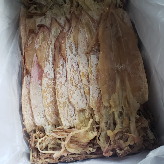 Đặc Sản Nha Trang - Mực Khô Lớn Loại 1 Size 12 Con/kg Seavy Gói 500G