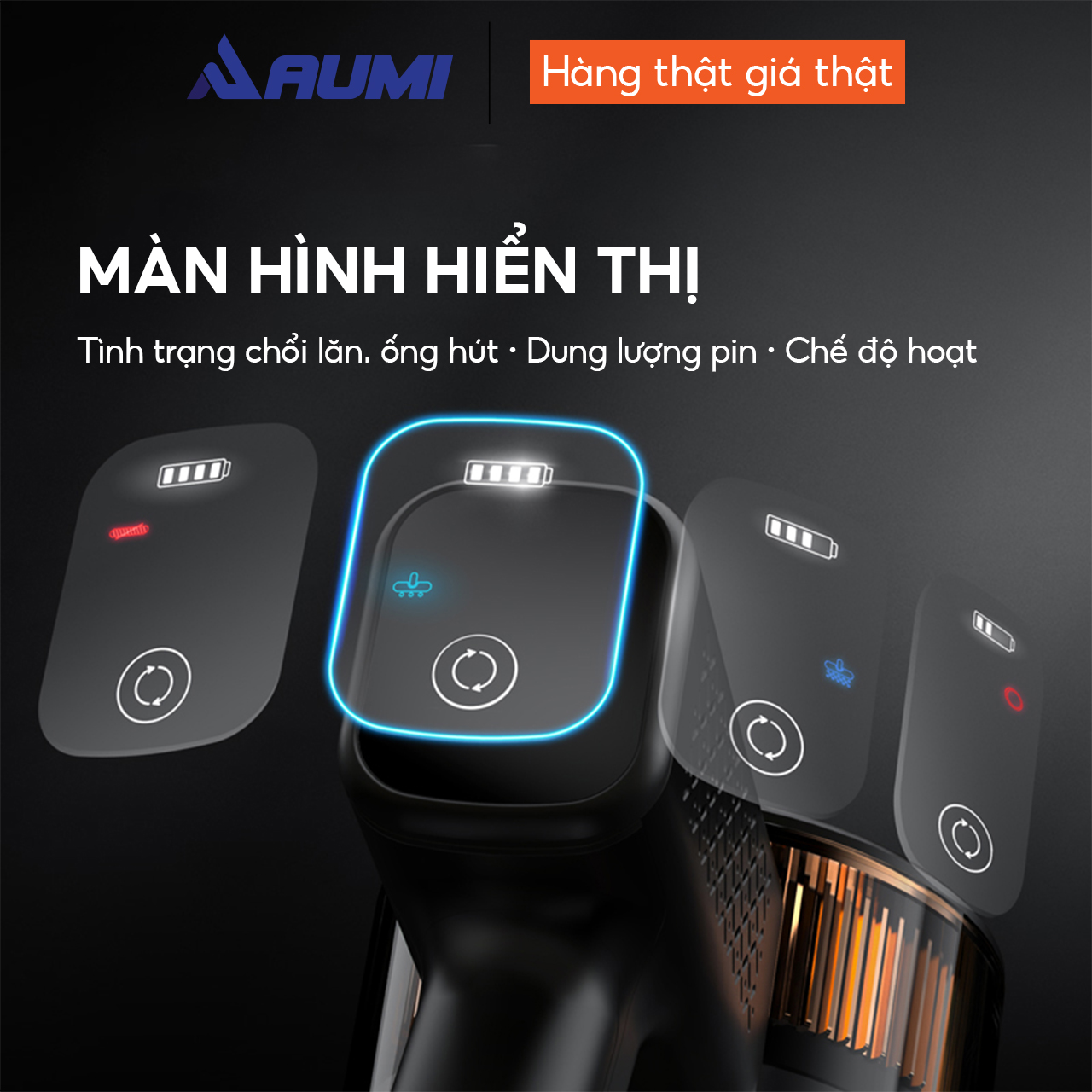 Máy Hút Bụi Cầm Tay Không Dây Cao Cấp Deerma VC80 - Hàng Nhập Khẩu