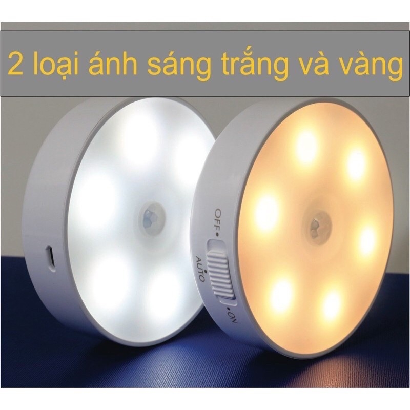 ĐÈN LED cảm biến chuyển động theo cơ thể người tự động bật tắt sử dụng pin sạc 700mah thương hiệu DORON