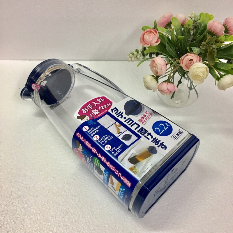 Bình Nước Để Bàn 2.2L Nhật Bản - Tặng Gói Trà Sữa Matcha Macca 20g