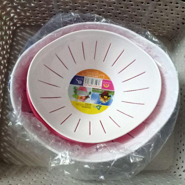 Bộ rỗ đôi Oval