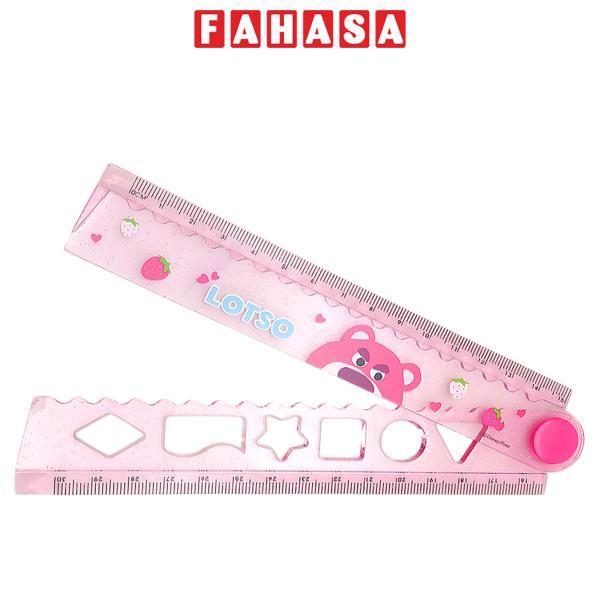 Thước Gập 30 cm Gấu Lotso - Ume DM0346-2T