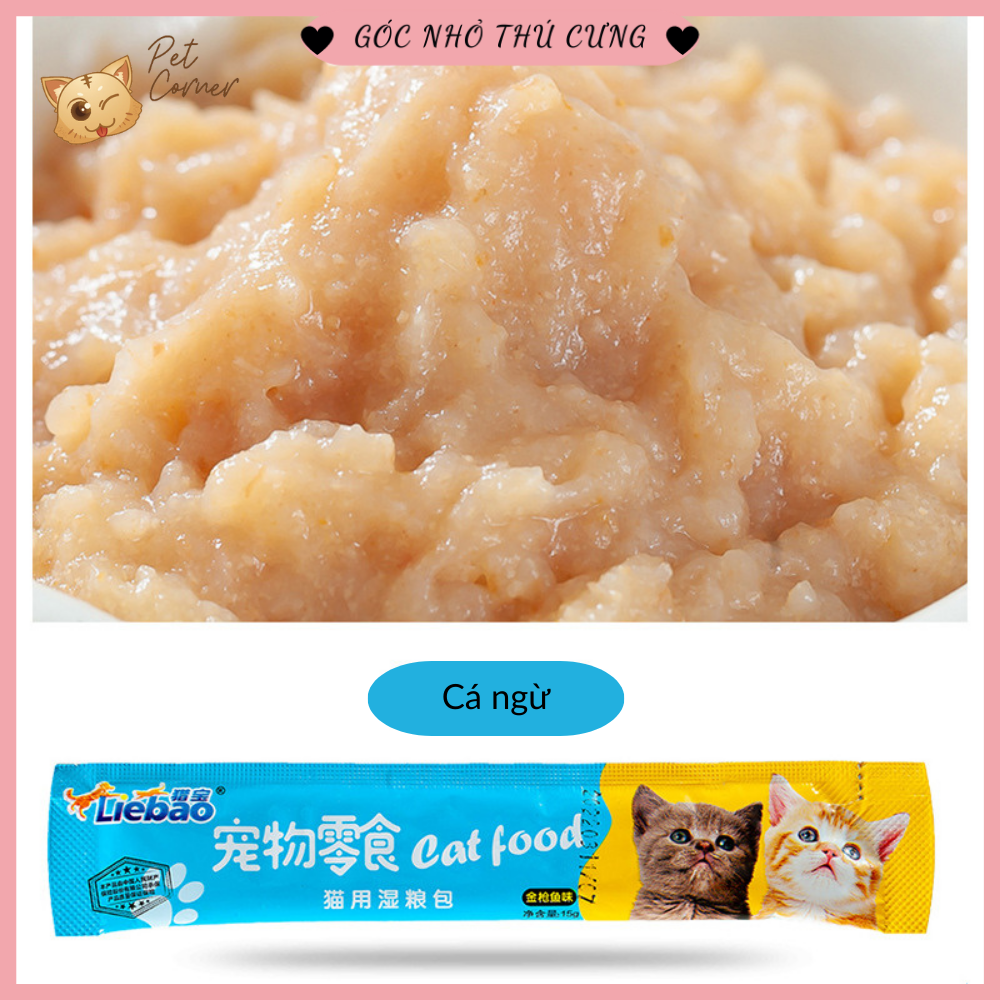 Súp thưởng cho mèo nhiều loại Shizuka | Ciao | Cat Food | Pet Snacks | Masti (15gr)