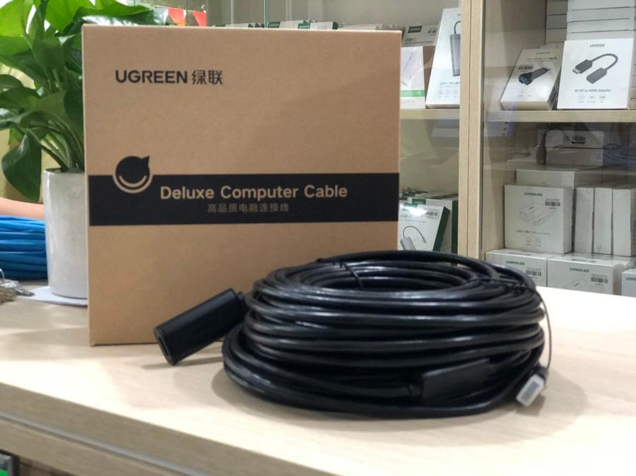 Dây Cáp USB Nối Dài 25m 30M Ugreen 10325 10326 Có Chíp Khuếch Đại Hàng Chính Hãng Bảo Hành 12 tháng