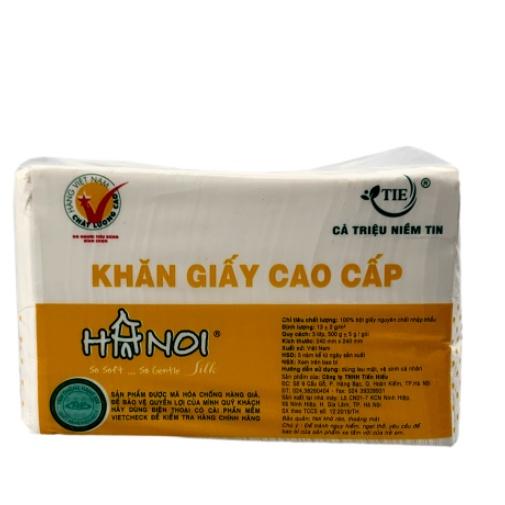 Giấy ăn Napkin Hà Nội kích thước 24x24 cm