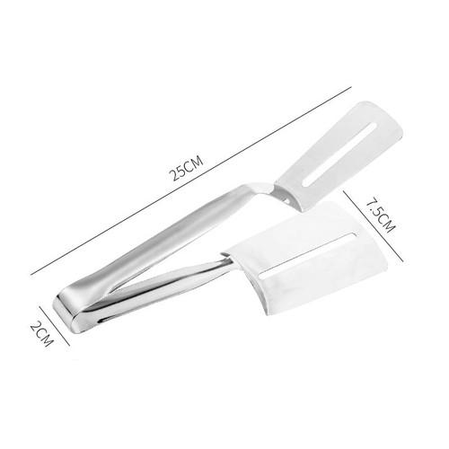 KẸP GẮP INOX DỤNG CỤ LÀM BẾP ĐA NĂNG KẸP GẮP ĐỒ NÓNG NHƯ BÍT TẾT, CÁ RÁN, THỊT NƯỚNG CHUYÊN DỤNG TIỆN ÍCH