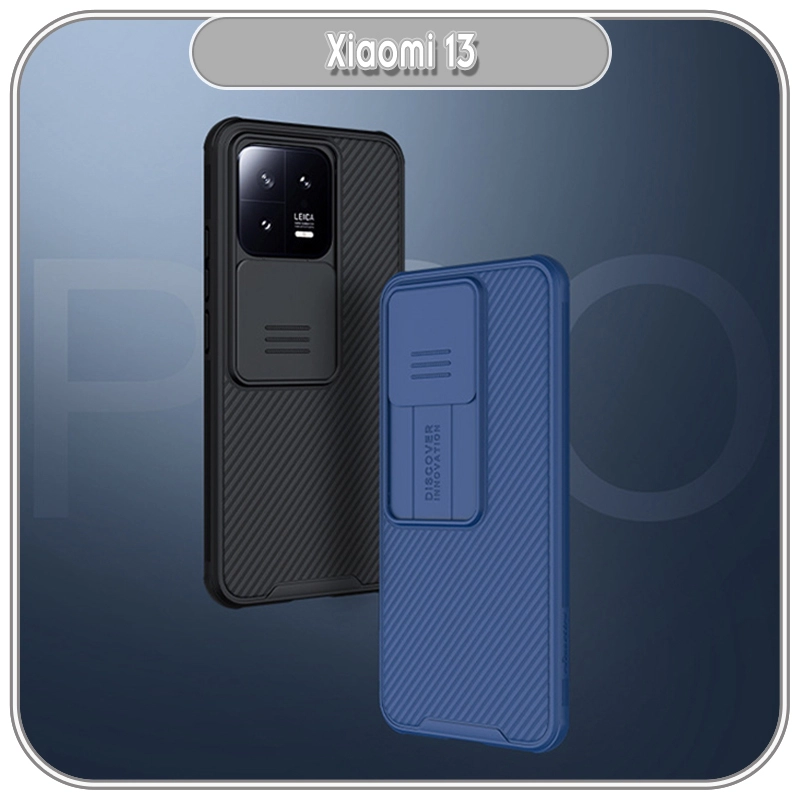 Ốp lưng cho Xiaomi 13 - 13 Pro Nillkin CamShield Pro che camera - Hàng Nhập Khẩu