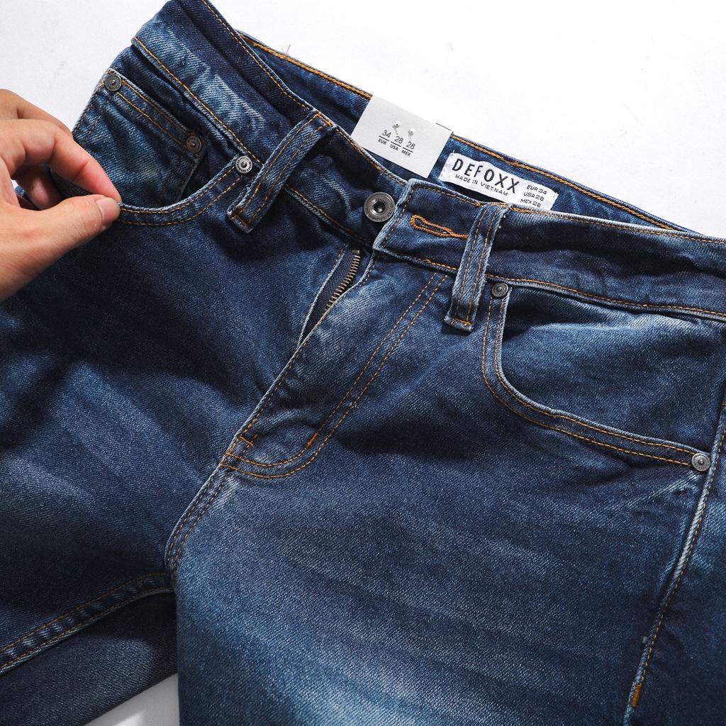 Quần jean Xanh đậm wash form slimfit - Quần jeans nam cao cấp 220544 | LA STORE MENSWEAR