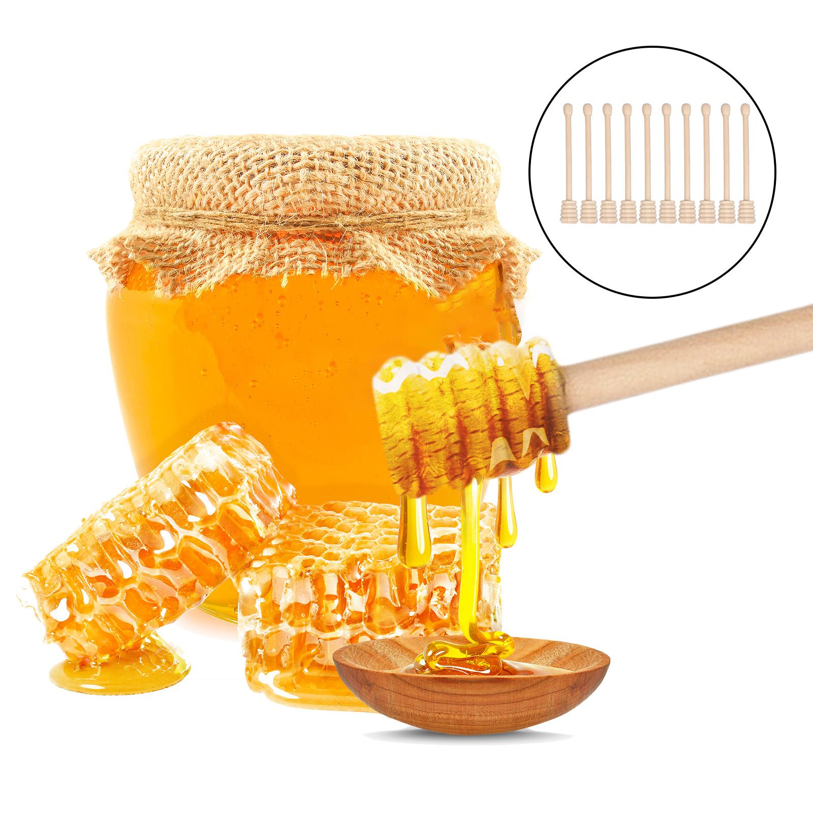 Dipper with Long Handle Mixing Stick for Jar