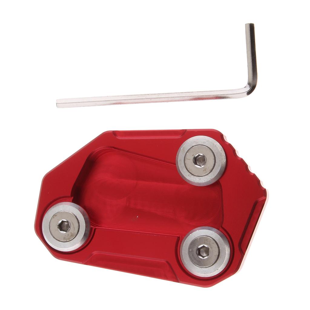 Motorcycle CNC Side Stand Kickstand Enlarge Plate Pad For BMW S1000R K47 2014 2015 2016