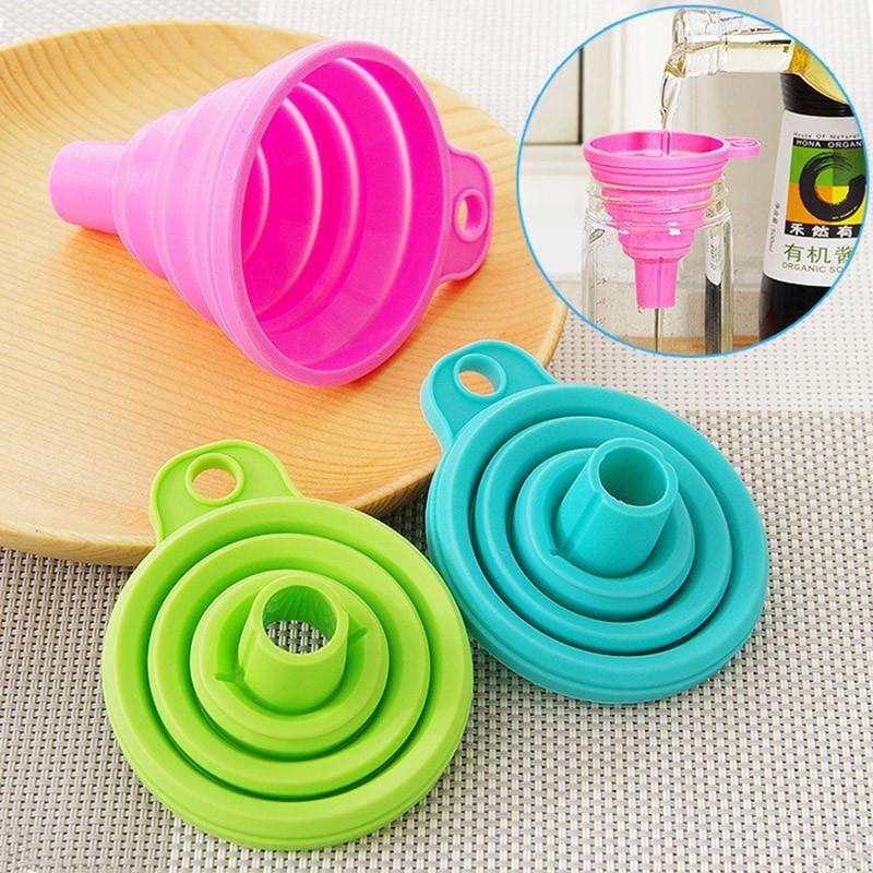 phễu silicone mini gấp gọn - giao màu ngẫu nhiên - GD101