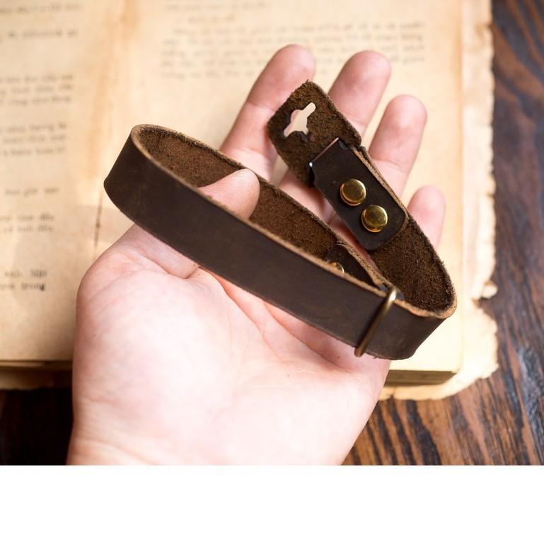 Dây máy ảnh da bò thật handmade bền chắc cực đẹp RAM Leather handstrap