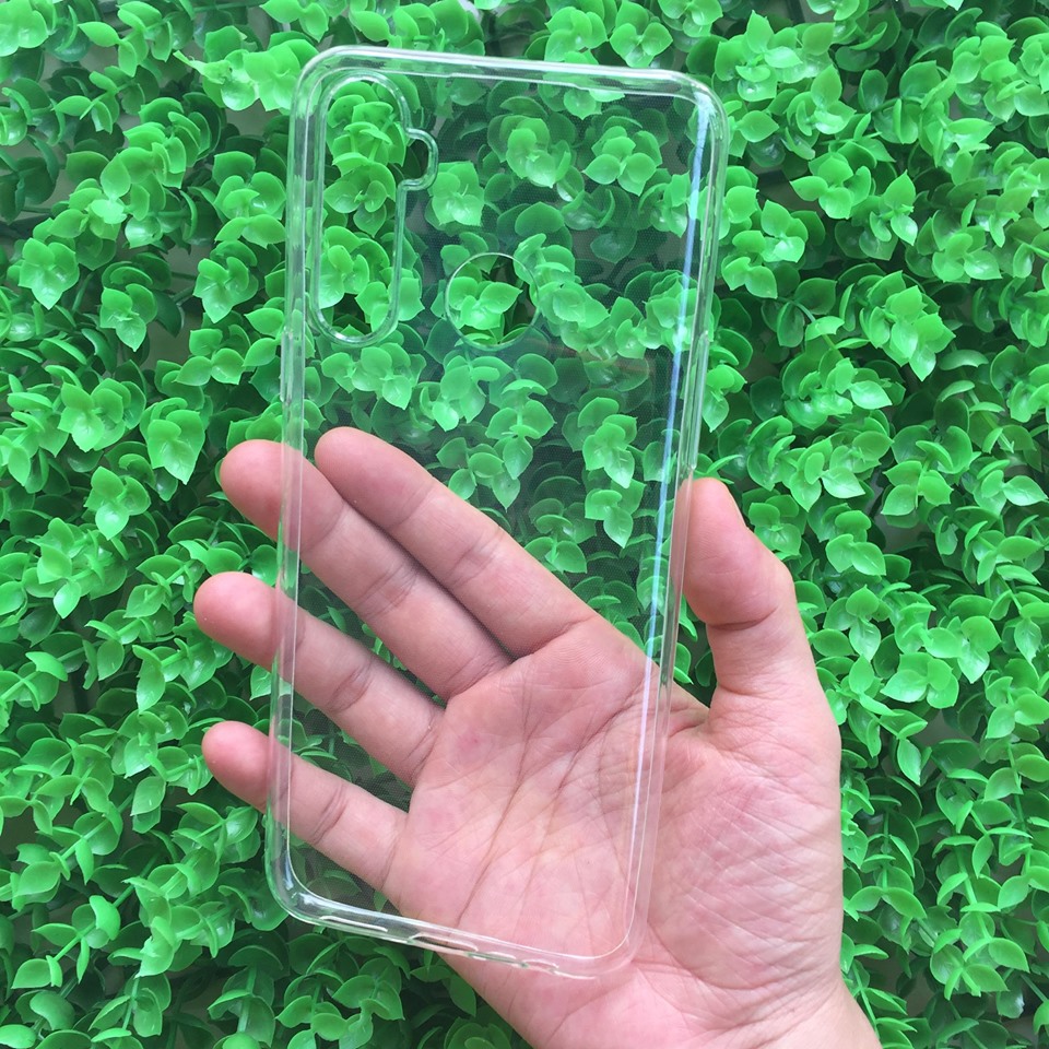 Ốp lưng silicon dẻo cho Oppo Realme 5 Pro siêu mỏng 0.6mm trong suốt - Hàng nhập khẩu