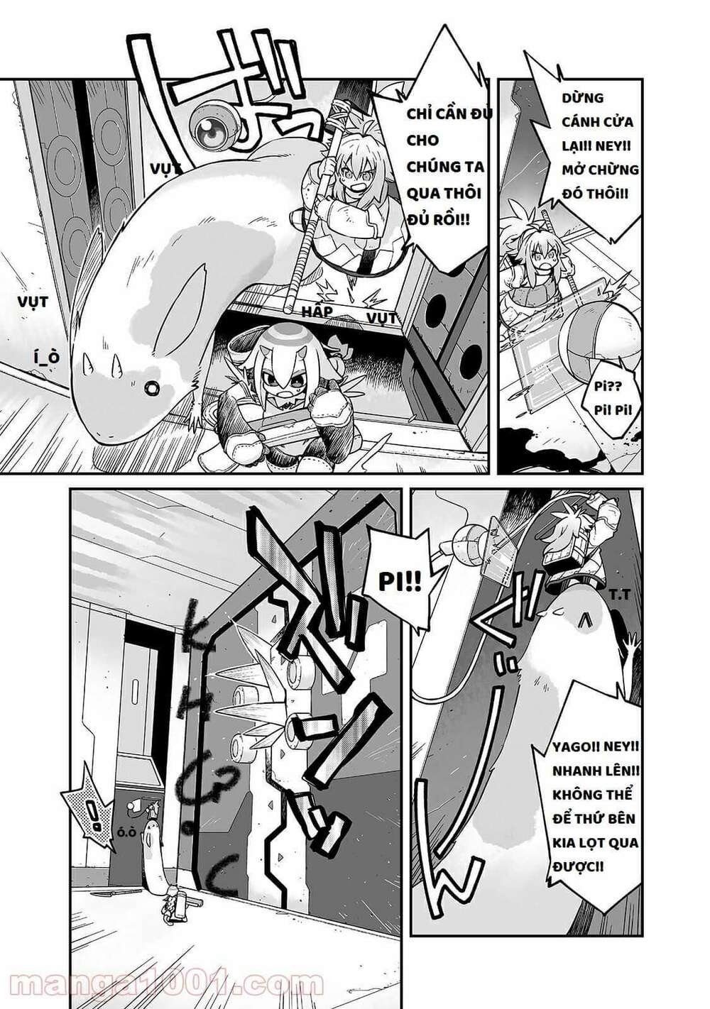 ngay cả khi hậu tận thế, thật hạnh phúc vẫn còn được sống... chapter 20.1 5