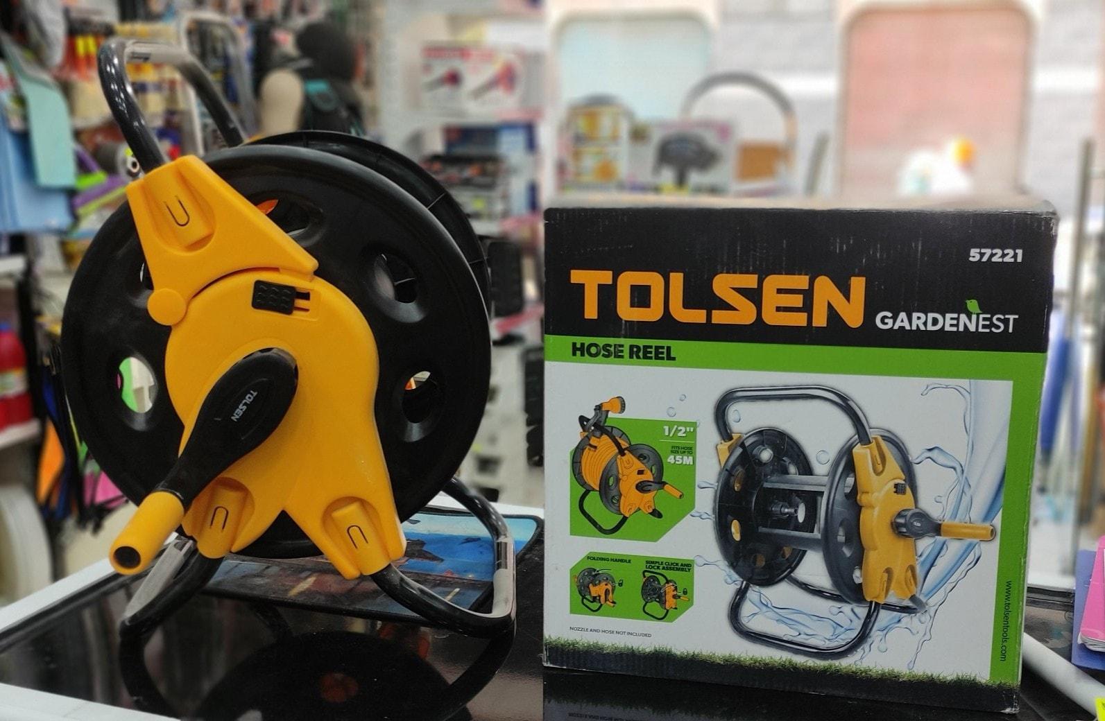 RULÔ CUỘN ỐNG NƯỚC 1/2''X45M  TOLSEN 57221 - HÀNH CHÍNH HÃNG