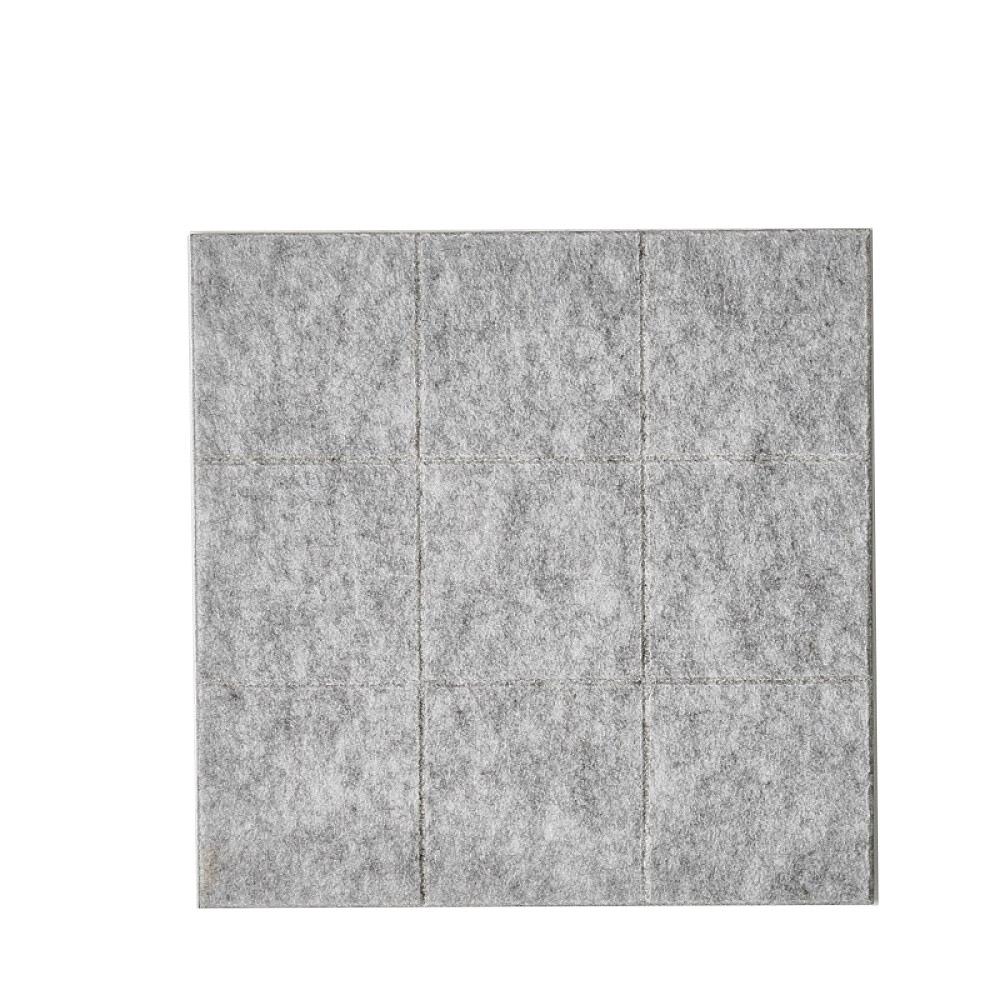 Premium Retro Felt Letter Board Home Message Frame With Characters Gray