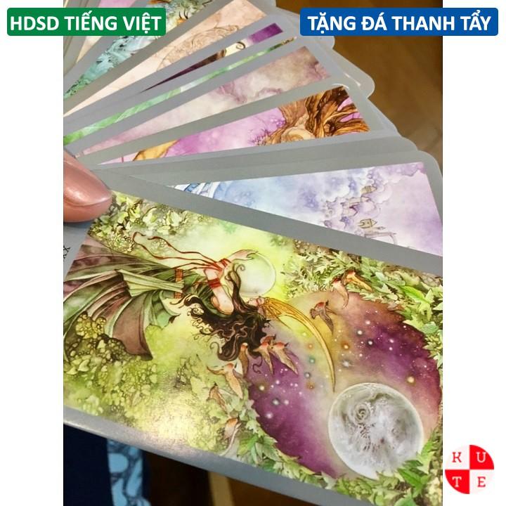 Bài Tarot ShadowScapes 7x11.7 Cm Tặng Đá Thanh Tẩy Và Link Hướng Dẫn Tiếng Việt