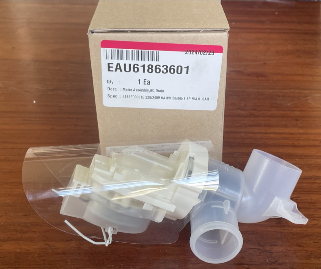VAN XẢ NƯỚC MÁY GIẶT LG CỬA TRÊN (LỒNG ĐỨNG) 20KG, 21KG (GẮN LIỀN CỔ NHỰA) – HÀNG CHÍNH HÃNG