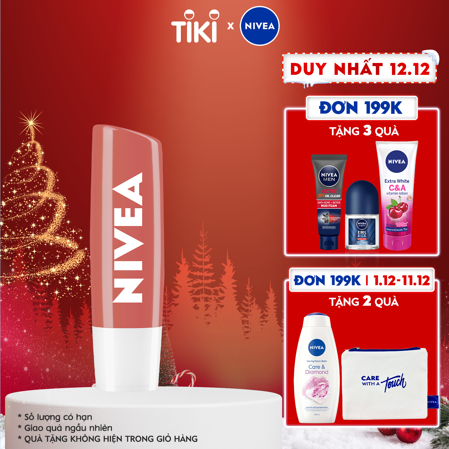 Son Dưỡng Ẩm Nivea Hương Đào 85031 (4.8g)