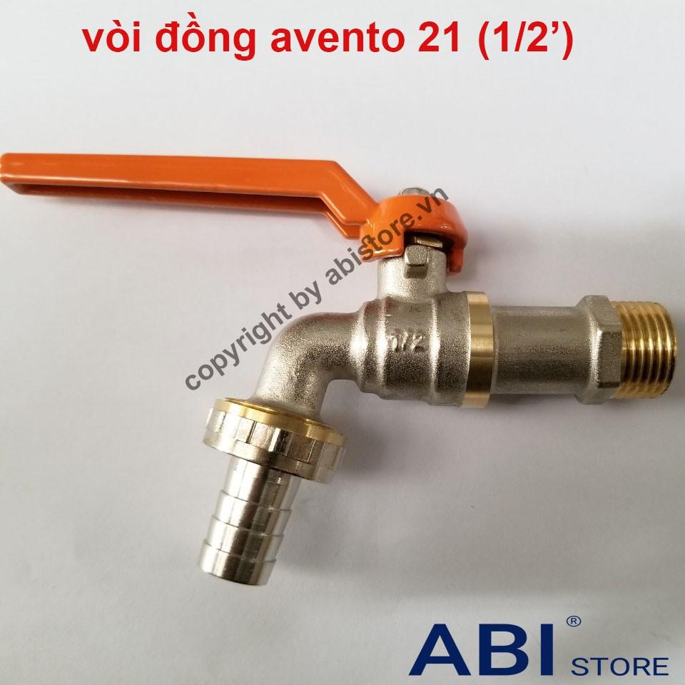 VÒI NƯỚC NHÀ TẮM AVENTO PHI 21 (1/2), PHI 27 (3/4), VÒI VƯỜN, VÒÌ HỒ MÁY GIẶT ĐỒNG BẢO HÀNH 1 NĂM