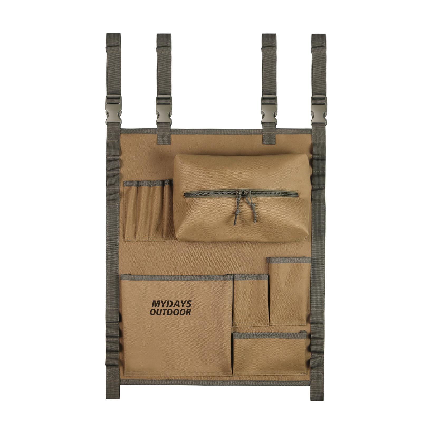 Tableware Storage Bag Multi Pocket Dinnerware Bag for Kitchen Camping Picnic