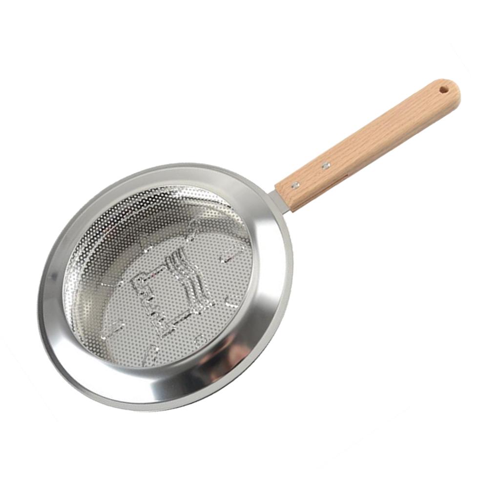 Roaster Coffee Bean Stainless Steel With Wooden le