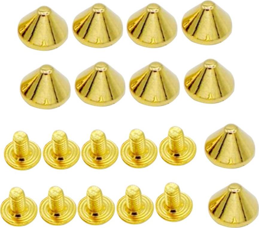 Set 10 Phụ Kiện Đinh Tán Dùng Trang Trí Quần Áo, Túi, Đồ Da, Giày