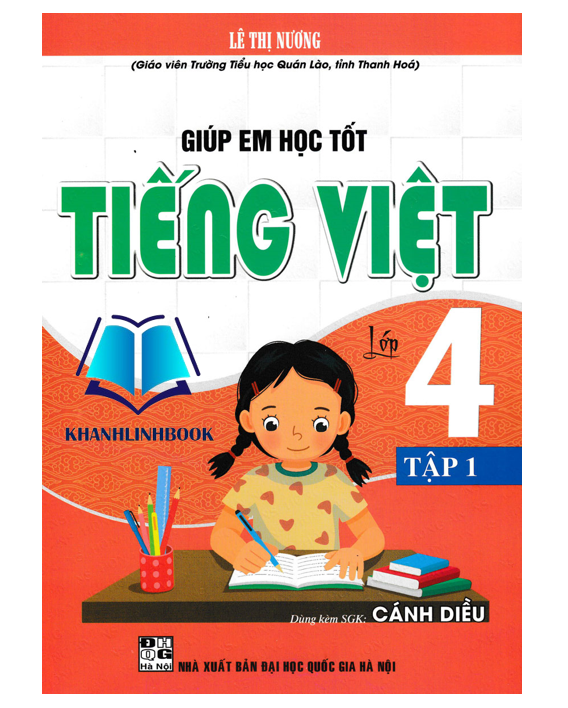 Hình ảnh Sách - Giúp Em Học Tốt Tiếng Việt Lớp 4 - Tập 1 (Dùng Kèm SGK Cánh Diều)