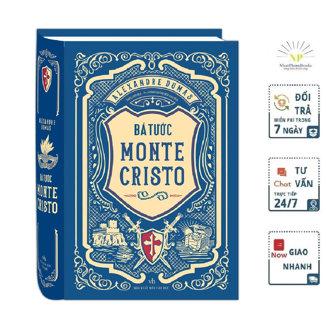Tiểu Thuyết Kinh Điển : Bá Tước Monte Cristo - Cuốn Sách Hay Nhất Mọi Thời Đại