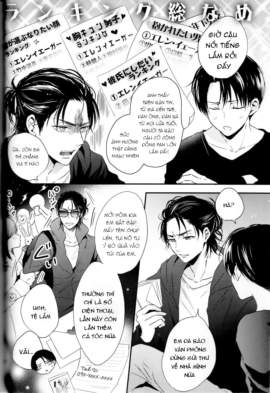 [18+ bl] attack on titan! eren x levi!!! chapter 1 9