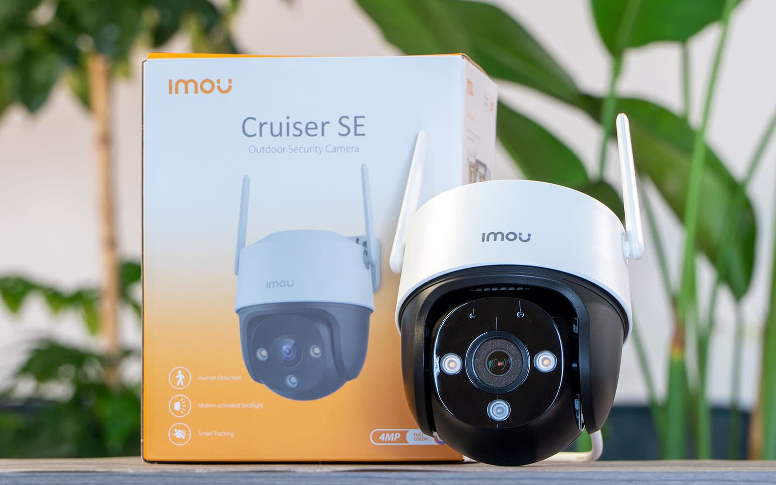 Camera WIFI ngoài trời IMOU S21FP, S41FP có màu ban đêm, xoay 360 độ - Hàng chính hãng