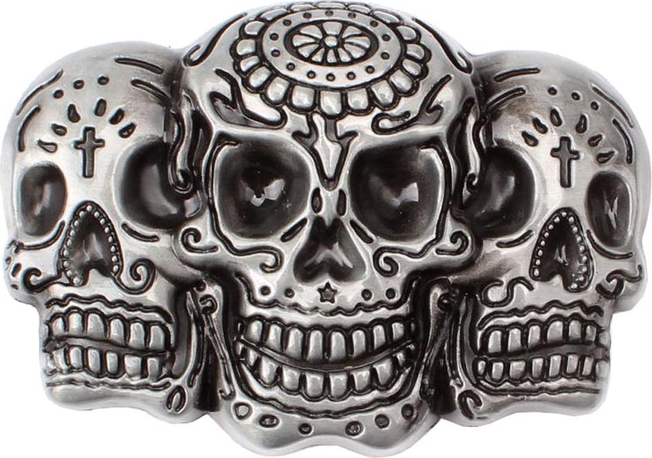 3D Gothic Đầu Lâu Khóa Cho Quần Jean Thắt Lưng Thắt Lưng Nam