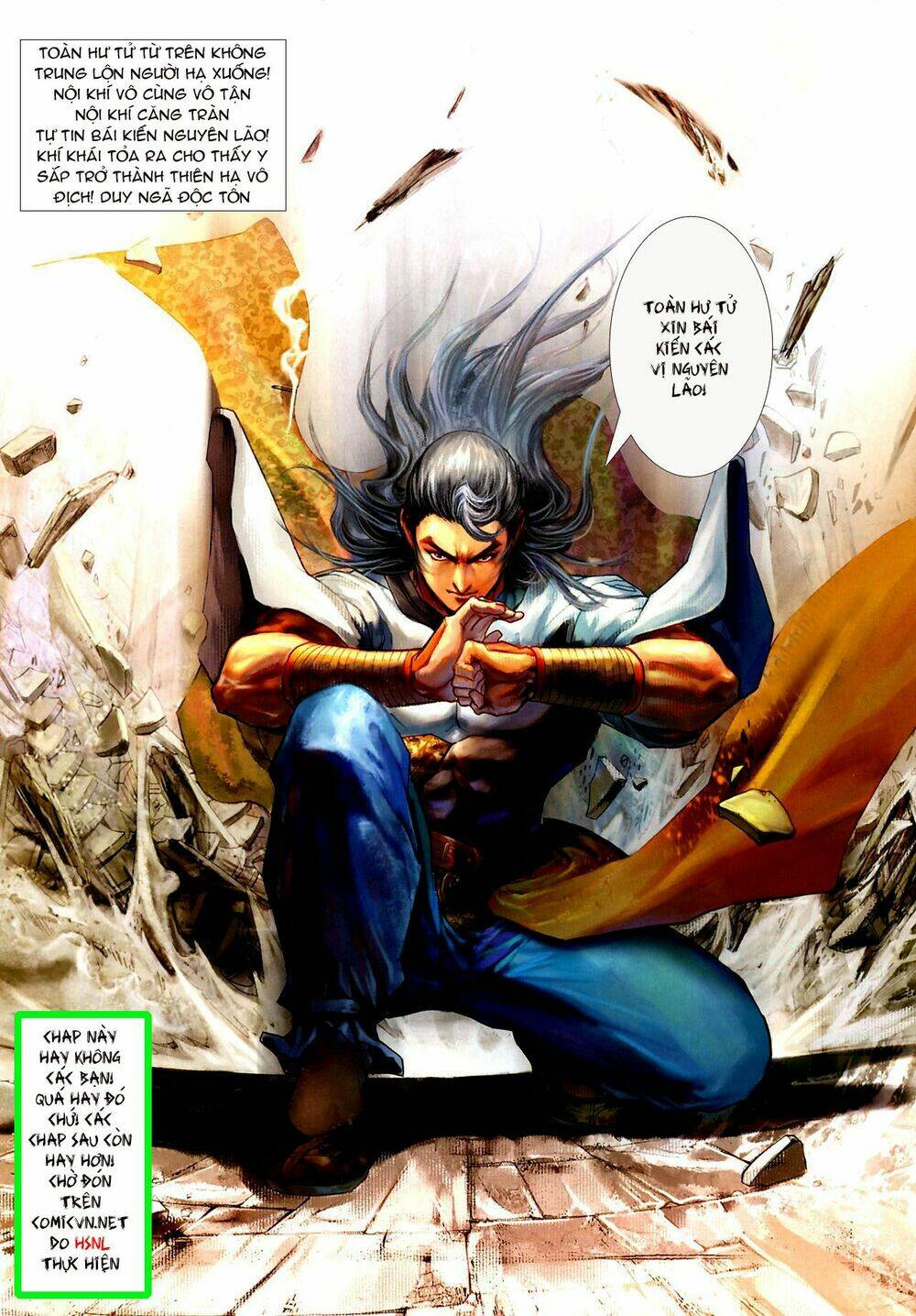 thần chưởng long kiếm phi chapter 30 31