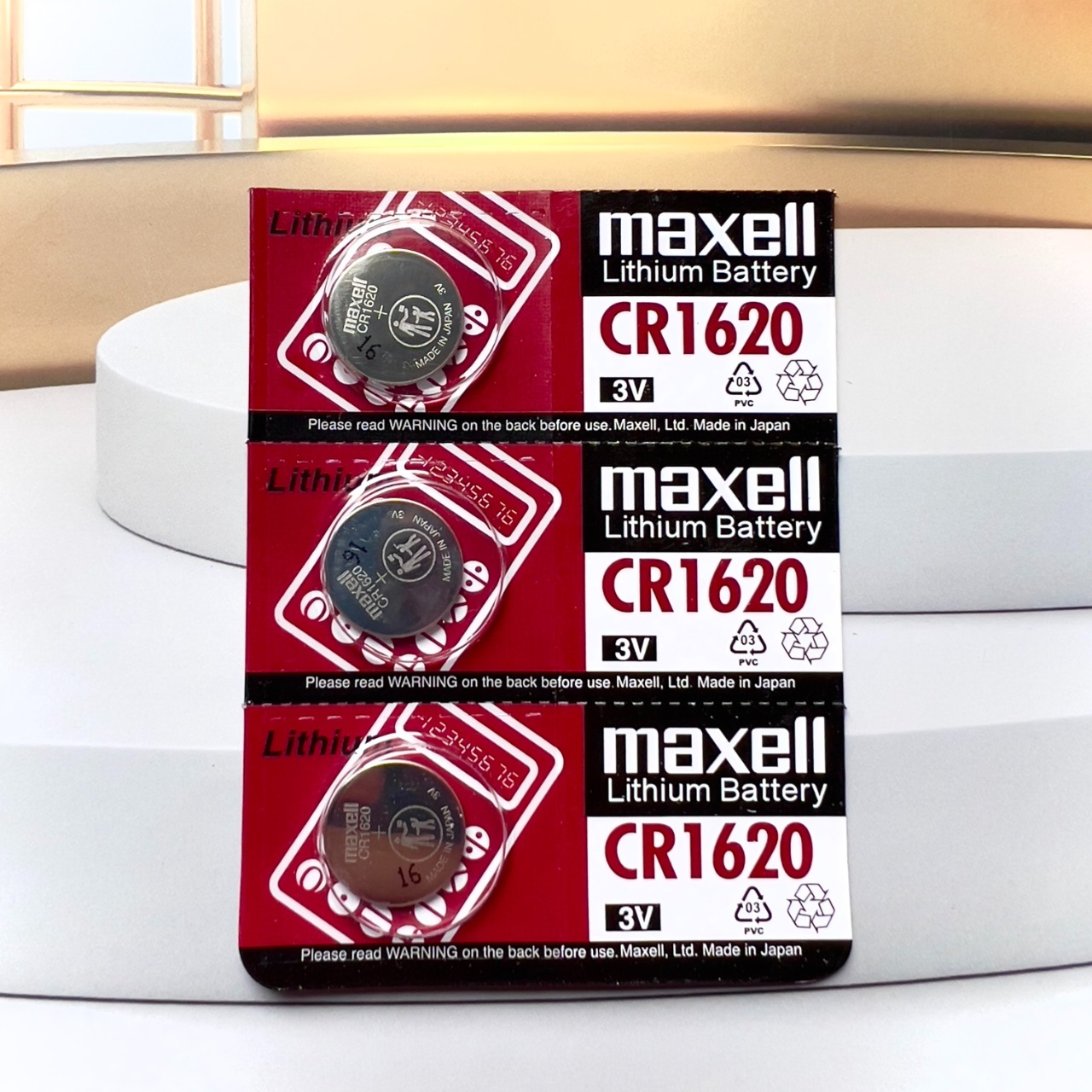 Pin CR1620 Maxell 3V Hàng Chính Hãng Made in Japan 1 Viên
