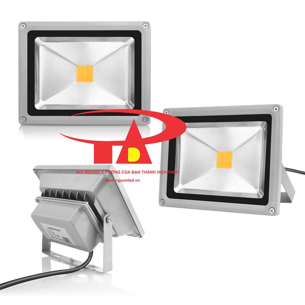 Đèn pha led 20W loại tốt, giá rẻ, chất lượng, đủ watt, ánh sáng vàng, siêu sáng, chiếu rộng, chiếu xa, vỏ dày.