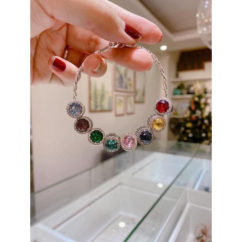 Vòng tay mix charm MẪU MỚI lắc tay bạc phong thuỷ thiết kế mới hiện đại mang lại may mắn cho bạn