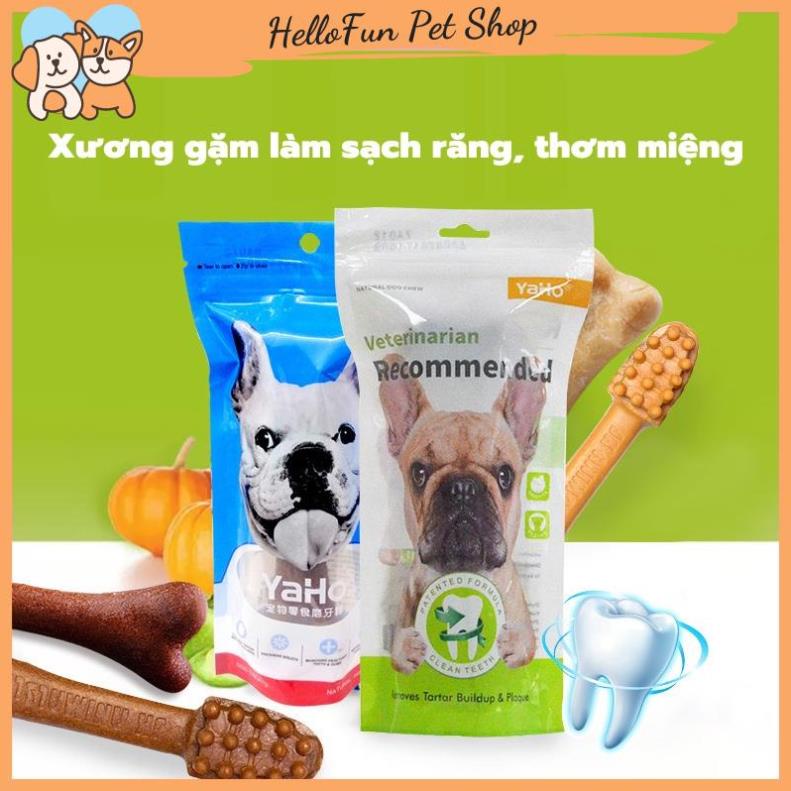 Xương gặm sạch răng, thơm miệng cho chó Yaho