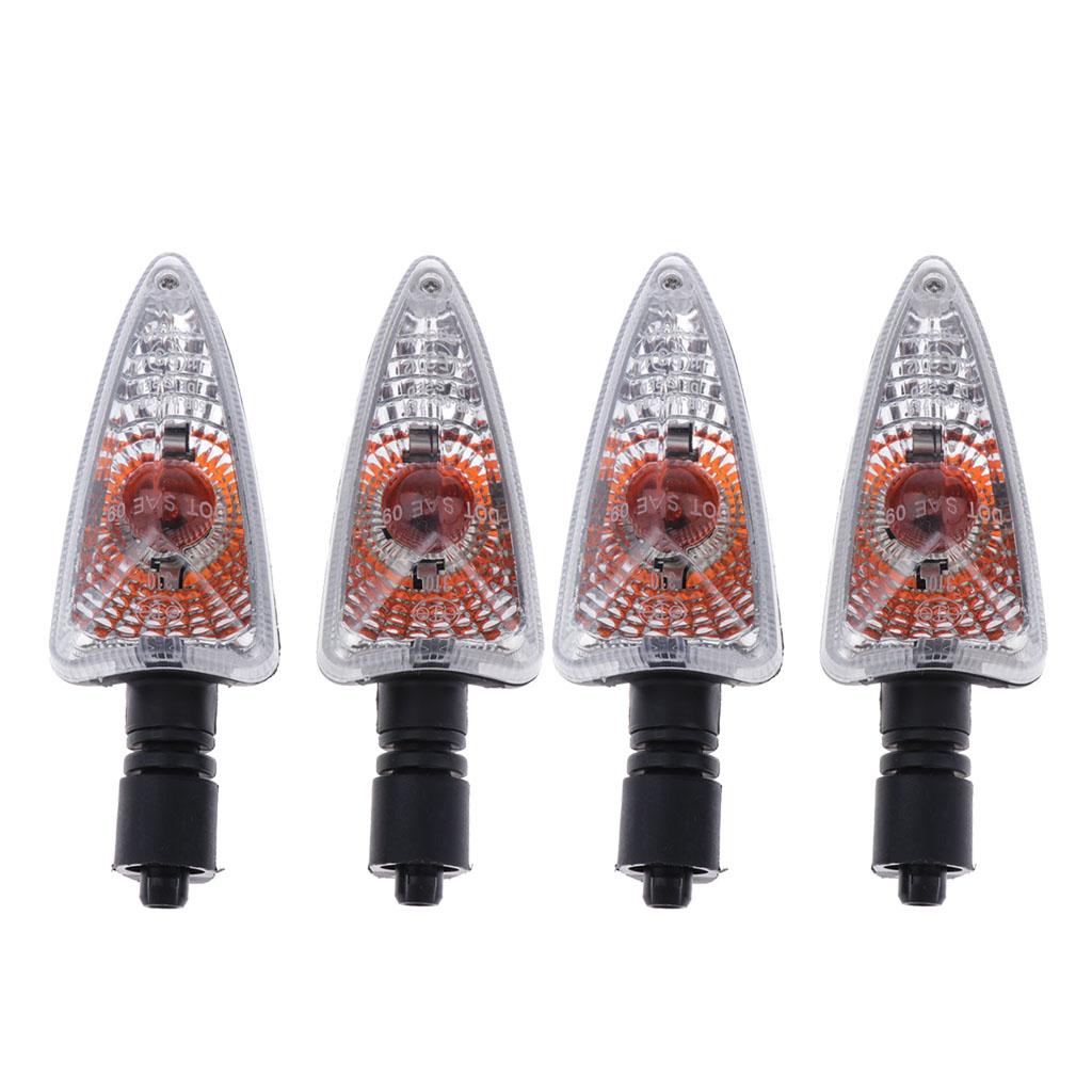 4pcs Rear/Front LED Turn Signal Indicator 12V for Daytona 675R