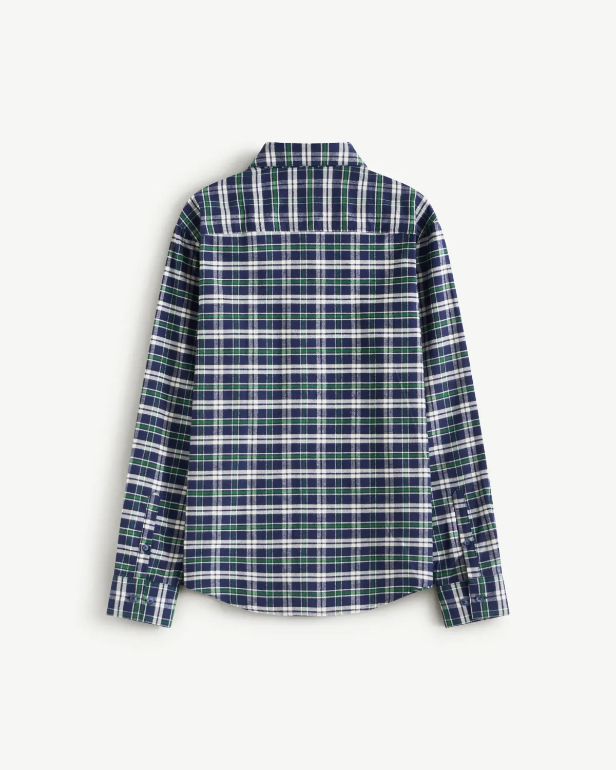 Áo sơ mi caro nam vải flannel. Fitted - ROUTINE 10F25SHL001